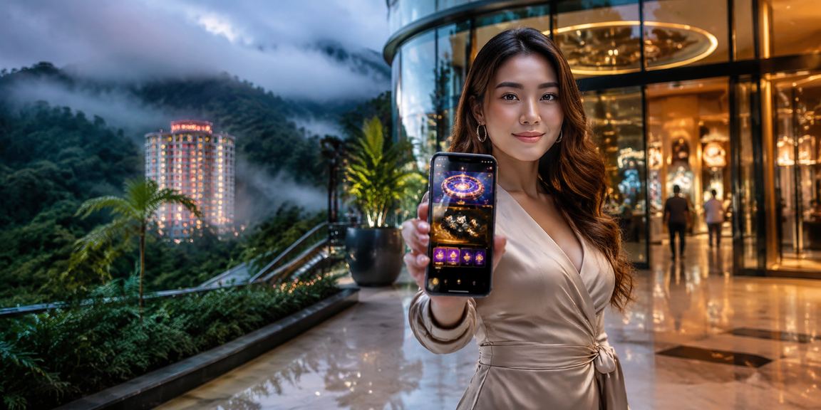 Proses deposit dan pengeluaran kasino langsung 43200 di Genting Highlands